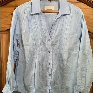 Lucky Brand Pintuck Top